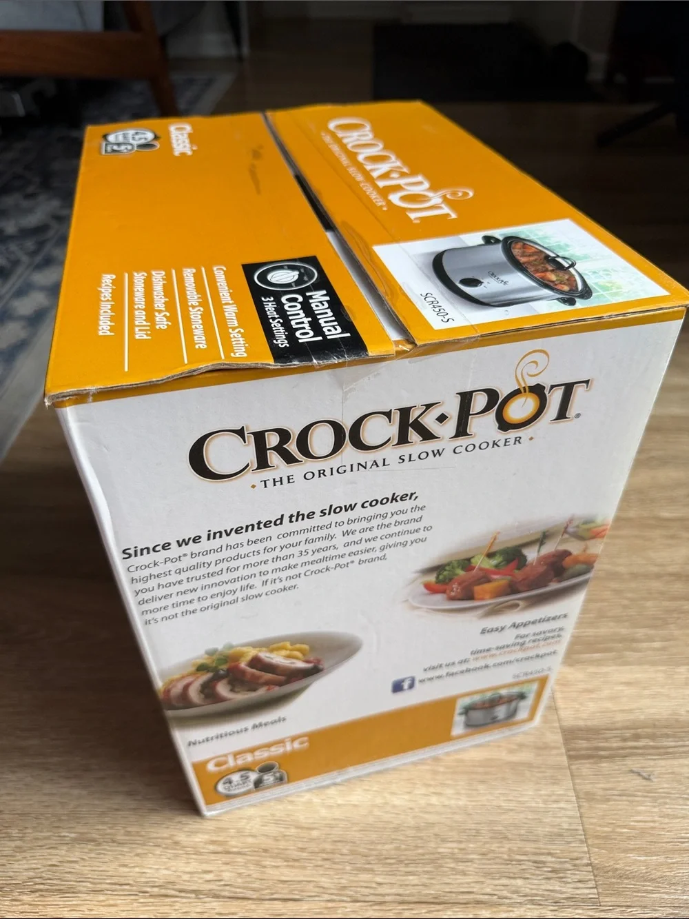 Crock-Pot Classic Manual Slow Cooker - Silver